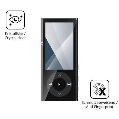 2x 9H Schutzfolie für PlayerPure A9 MP3-Player Pan (5)