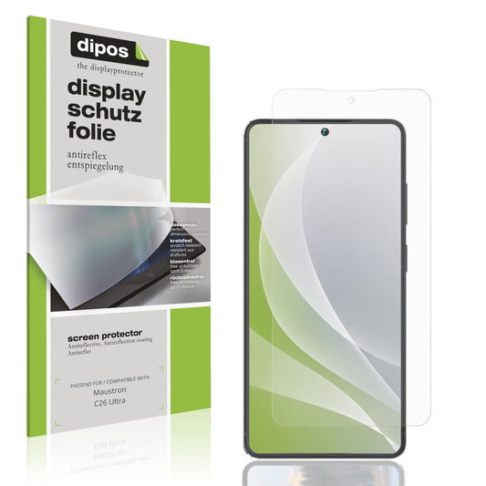 4x Schutzfolie matt für Maustron C26 Ultra Display (1)