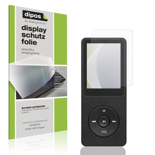 4x Schutzfolie matt für BORDEAG RT001 MP3-Player D (1)