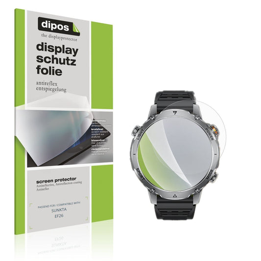6x Schutzfolie matt für SUNKTA EF26 Display-Schutz (1)