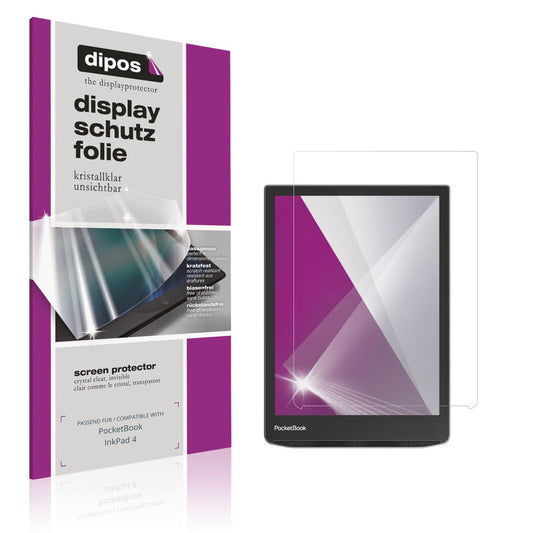 2x Schutzfolie klar für PocketBook InkPad 4 Displa (1)