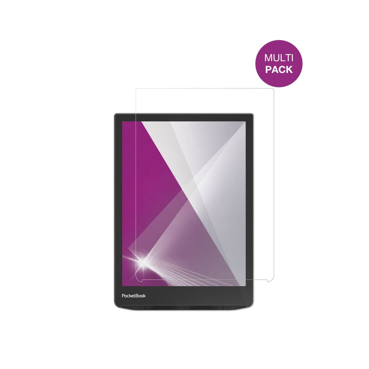 2x Schutzfolie klar für PocketBook InkPad 4 Displa (2)