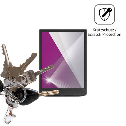 2x Schutzfolie klar für PocketBook InkPad 4 Displa (4)