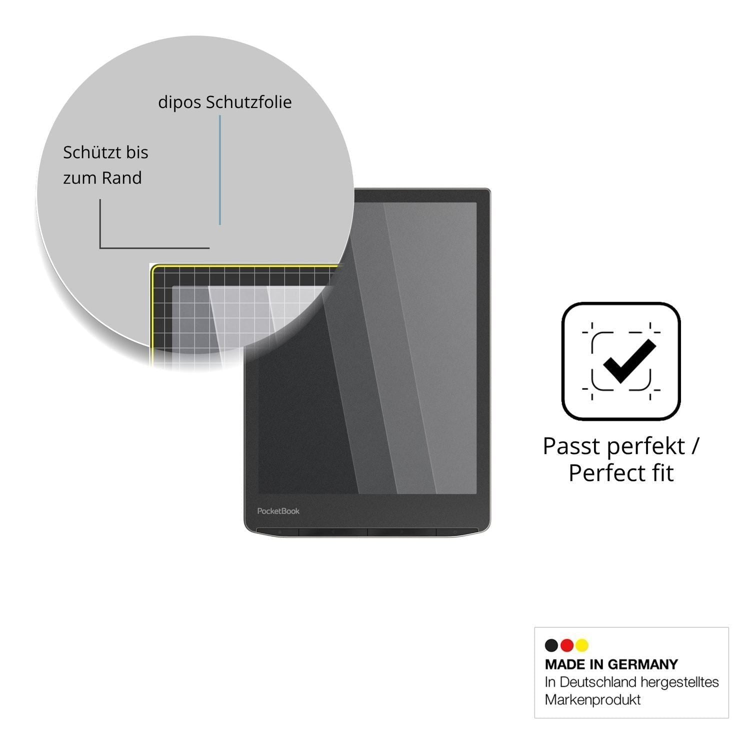Blickschutzfolie für PocketBook InkPad 4 matt Schu (4)