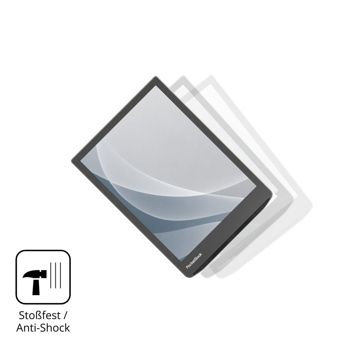 2x 9H Schutzfolie matt für PocketBook InkPad 4 Pan (4)