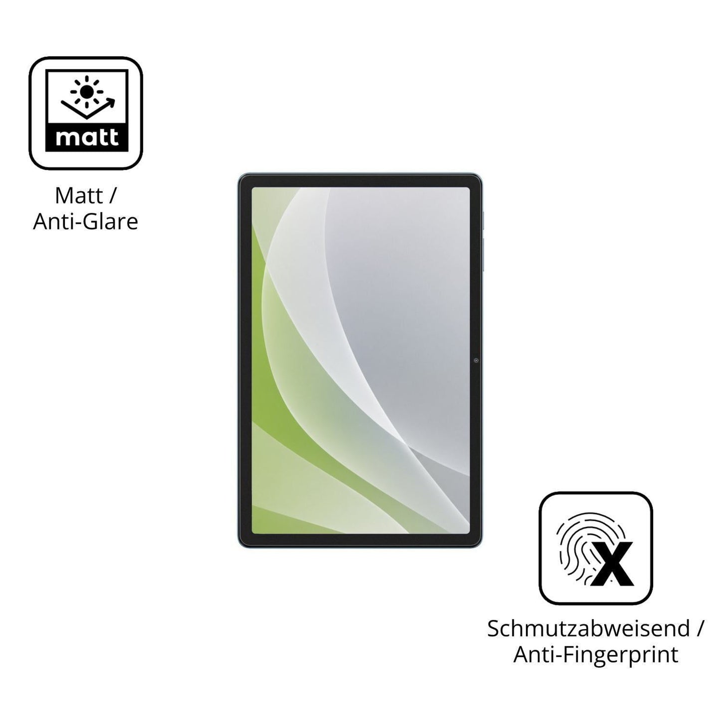 2x Schutzfolie matt für Blackview Zeno 5 Display-S (5)