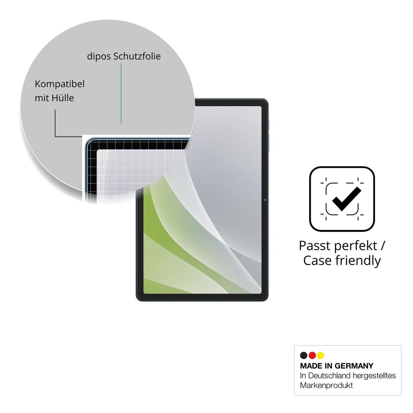2x Schutzfolie matt für Blackview Zeno 5 Display-S (6)