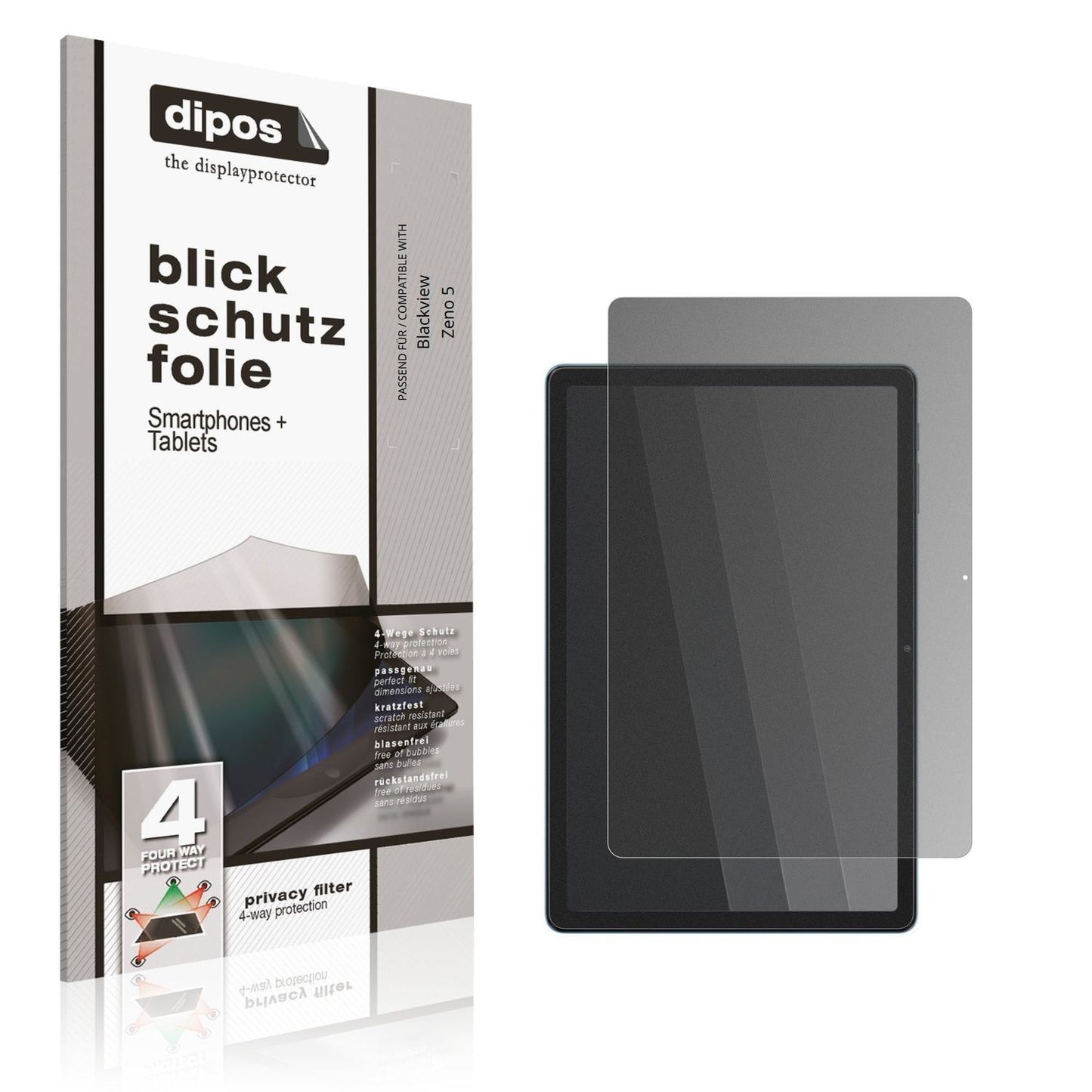 Blickschutzfolie für Blackview Zeno 5 matt Schutzf (1)