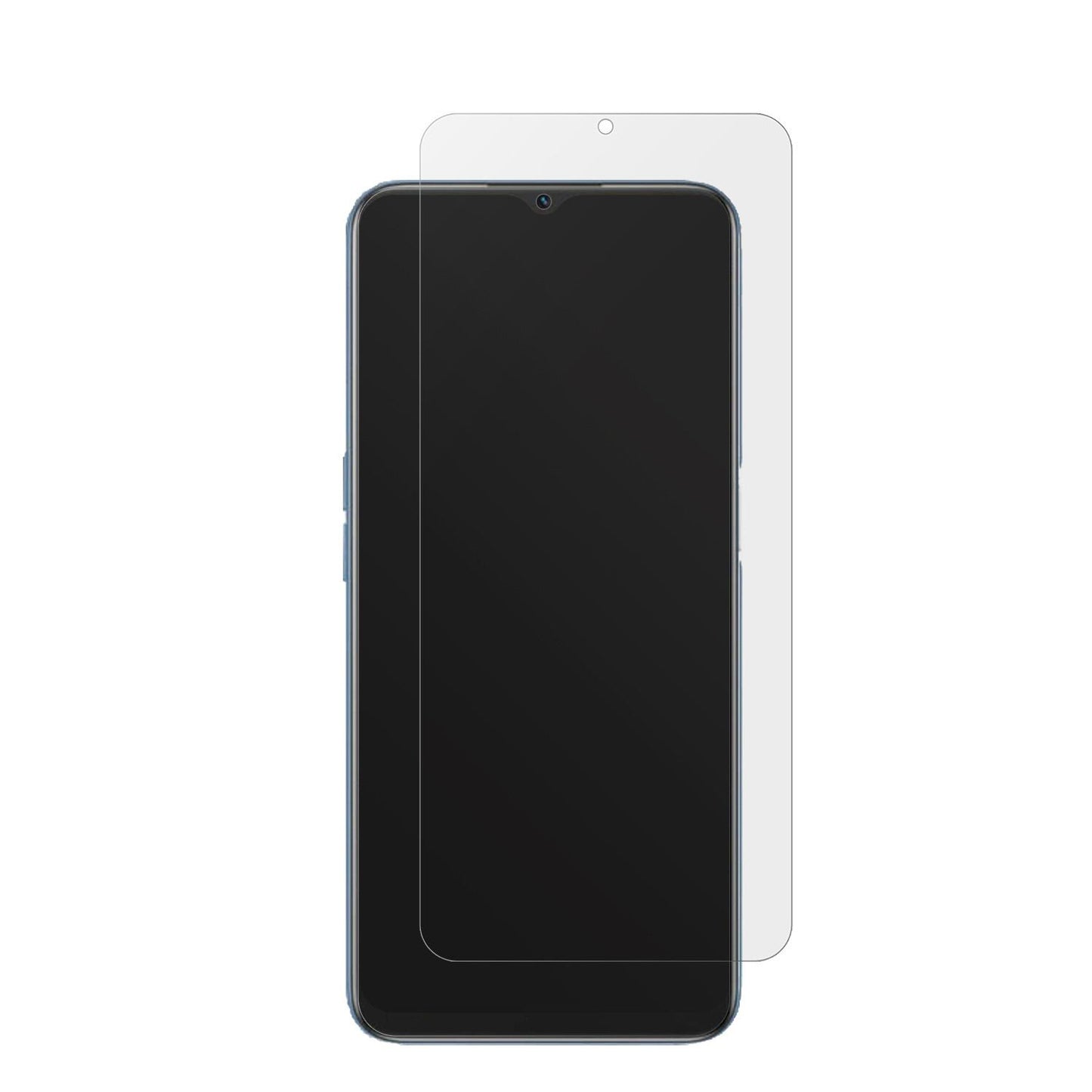 2x Schutzfolie matt für OPPO A16 Display-Schutzfol (2)