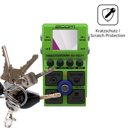 2x Schutzfolie klar für Zoom MS-90LP Plus Display- (4)