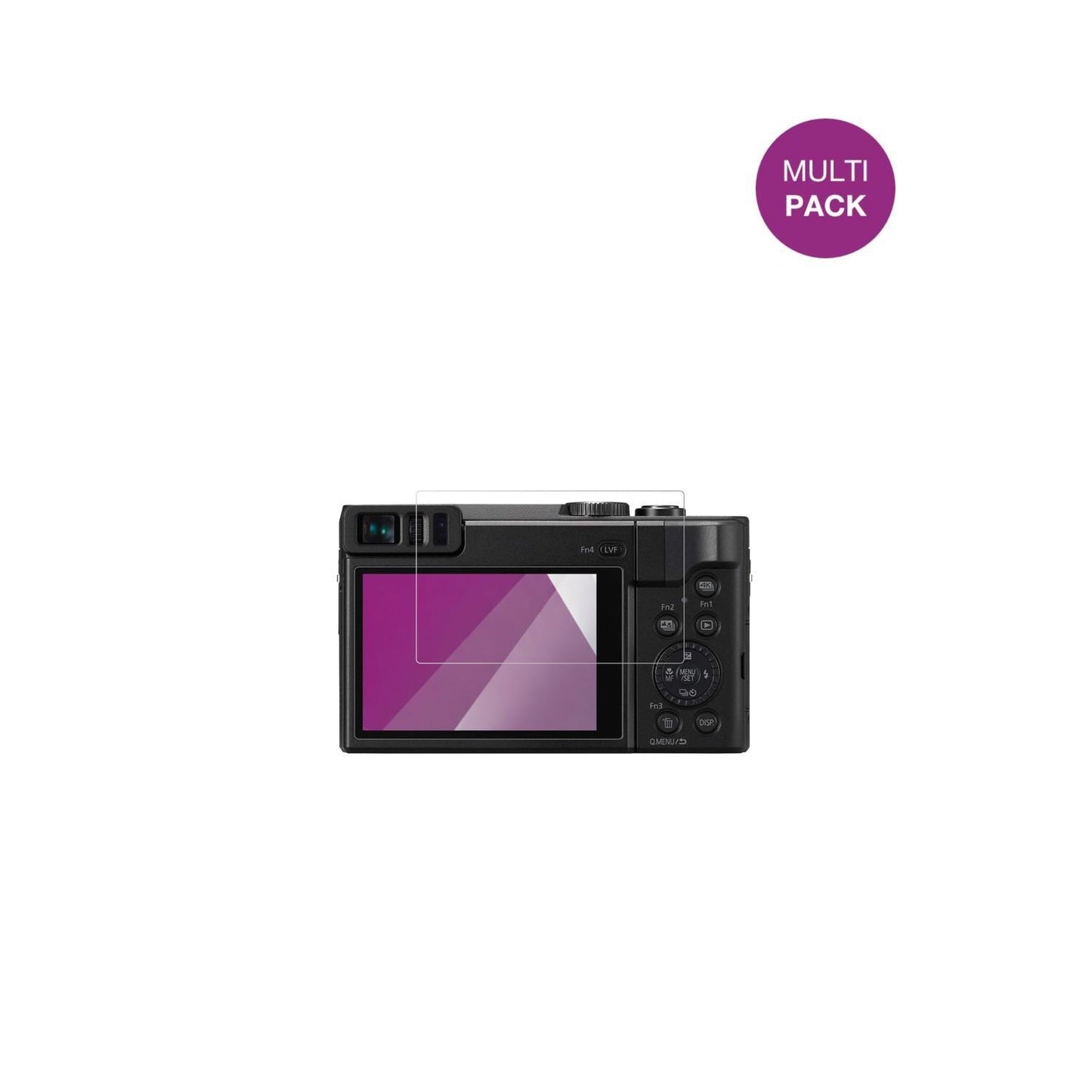 4x Schutzfolie klar für Panasonic TZ90 Display-Sch (2)