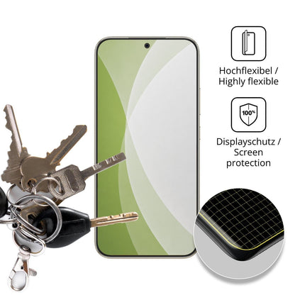 2x Full Cover Schutzfolie matt für Honor X80 Pro M (3)