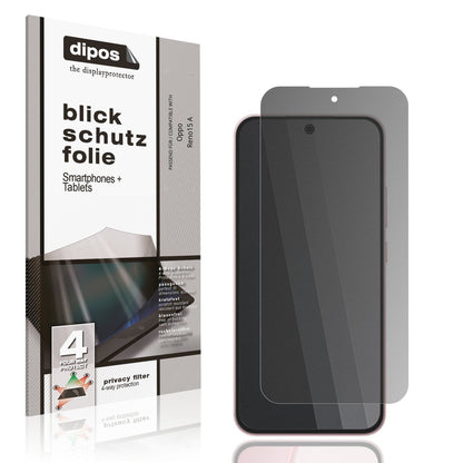 Blickschutzfolie für Oppo Reno15 A matt Schutzfoli (1)