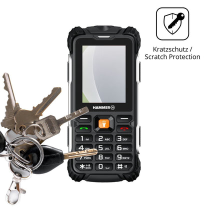 4x Schutzfolie matt für Hammer Forge LTE Display-S (4)