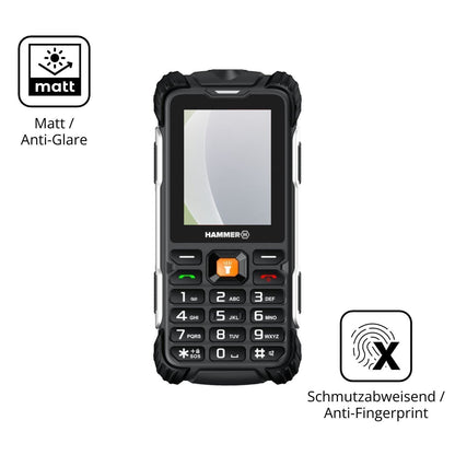 4x Schutzfolie matt für Hammer Forge LTE Display-S (5)