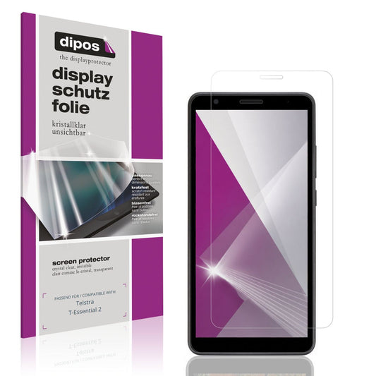 4x Schutzfolie klar für Telstra T-Essential 2 Disp (1)