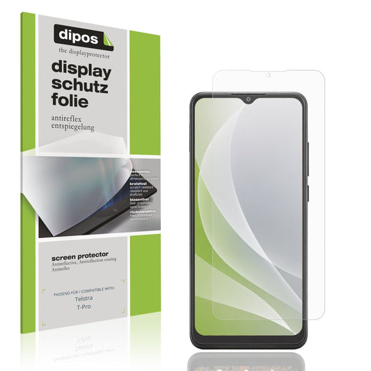 4x Schutzfolie matt für Telstra T-Pro Display-Schu (1)
