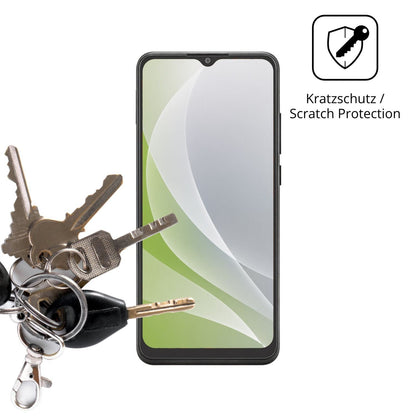4x Schutzfolie matt für Telstra T-Pro Display-Schu (4)
