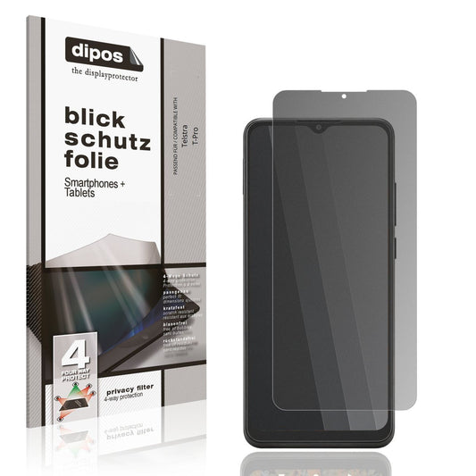 Blickschutzfolie für Telstra T-Pro matt Schutzfoli (1)