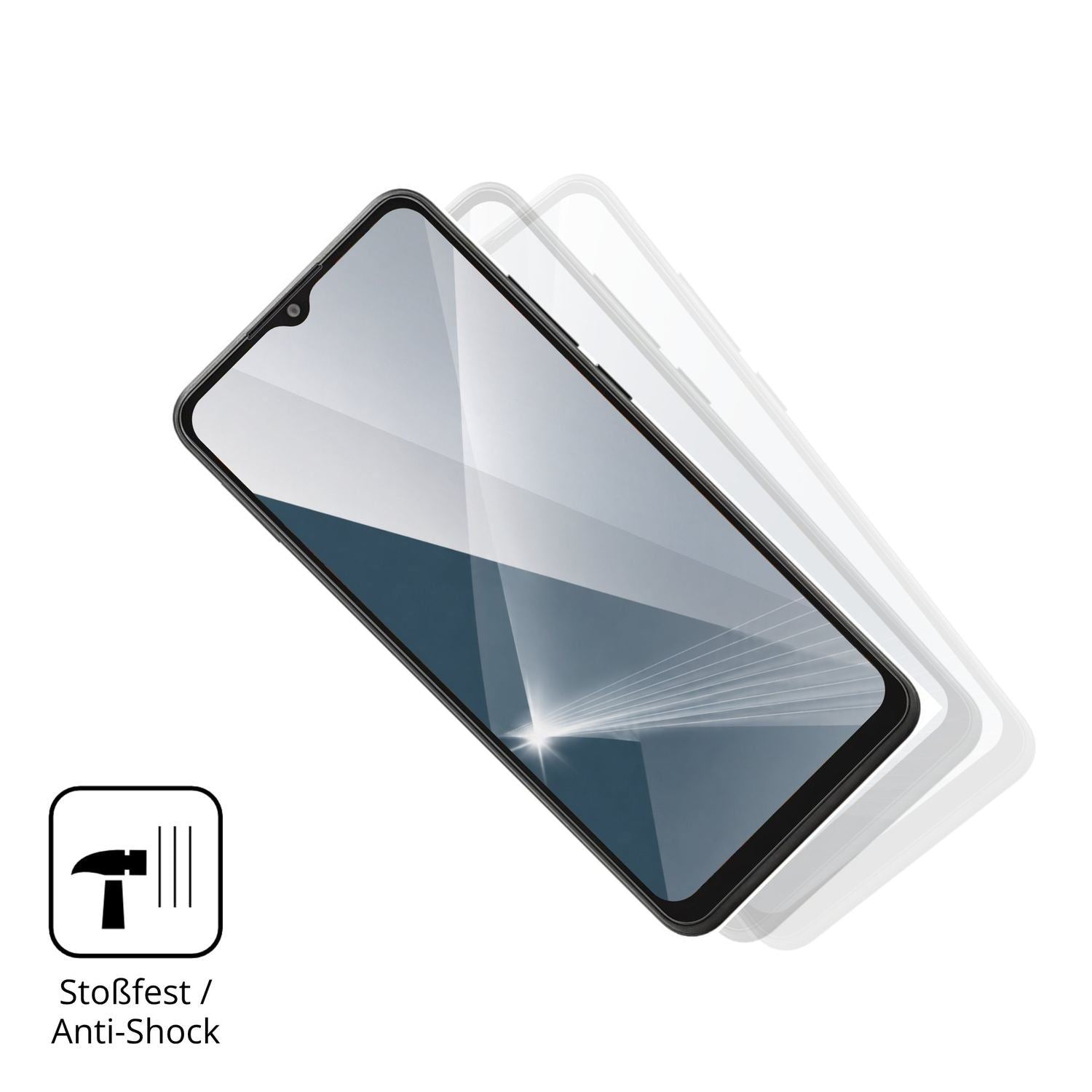 2x 9H Schutzfolie für Telstra T-Pro Panzerfolie (4)