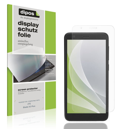 4x Schutzfolie matt für ZTE Blade A3 Plus Display- (1)