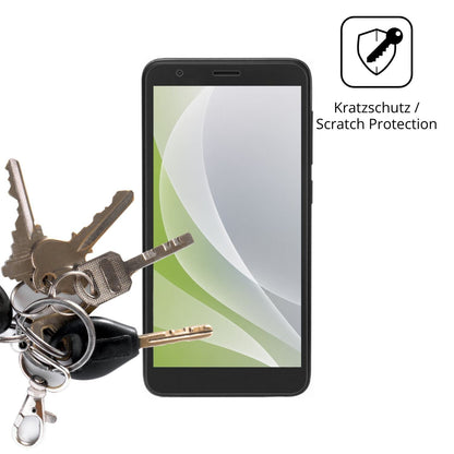 4x Schutzfolie matt für ZTE Blade A3 Plus Display- (4)