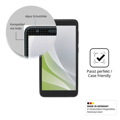 4x Schutzfolie matt für ZTE Blade A3 Plus Display- (6)