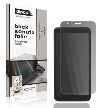Blickschutzfolie für ZTE Blade A3 Plus matt Schutz (1)