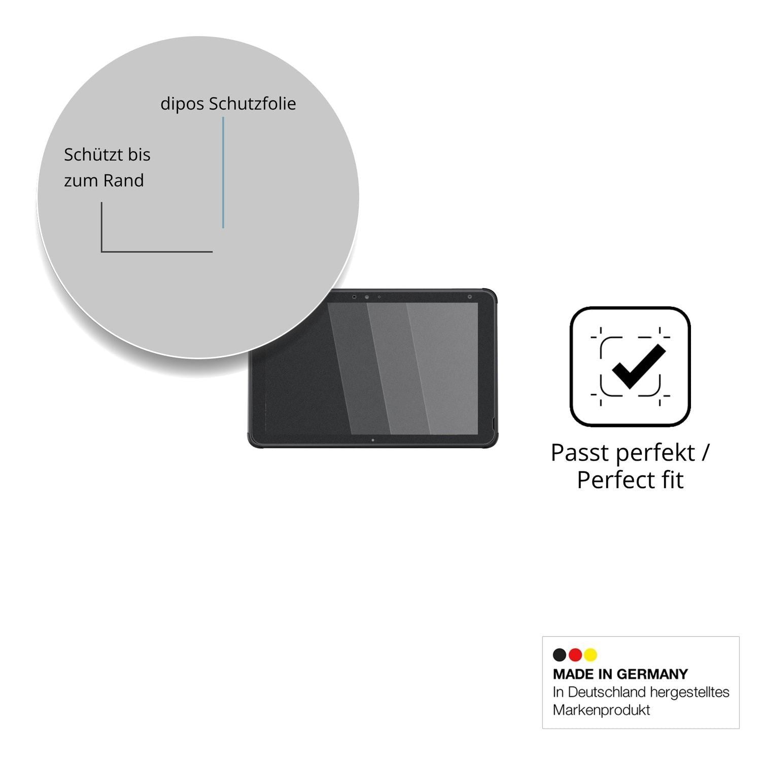 Blickschutzfolie für Fujitsu Stylistic Q5010 matt  (4)