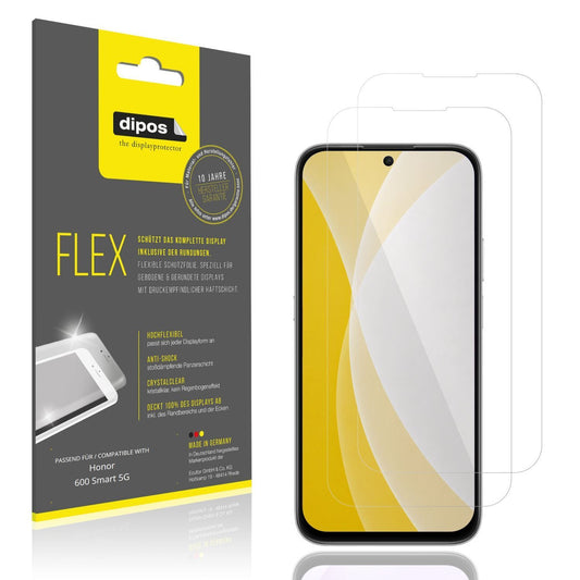 2x 3D Full Cover Schutzfolie für Honor 600 Smart 5 (1)