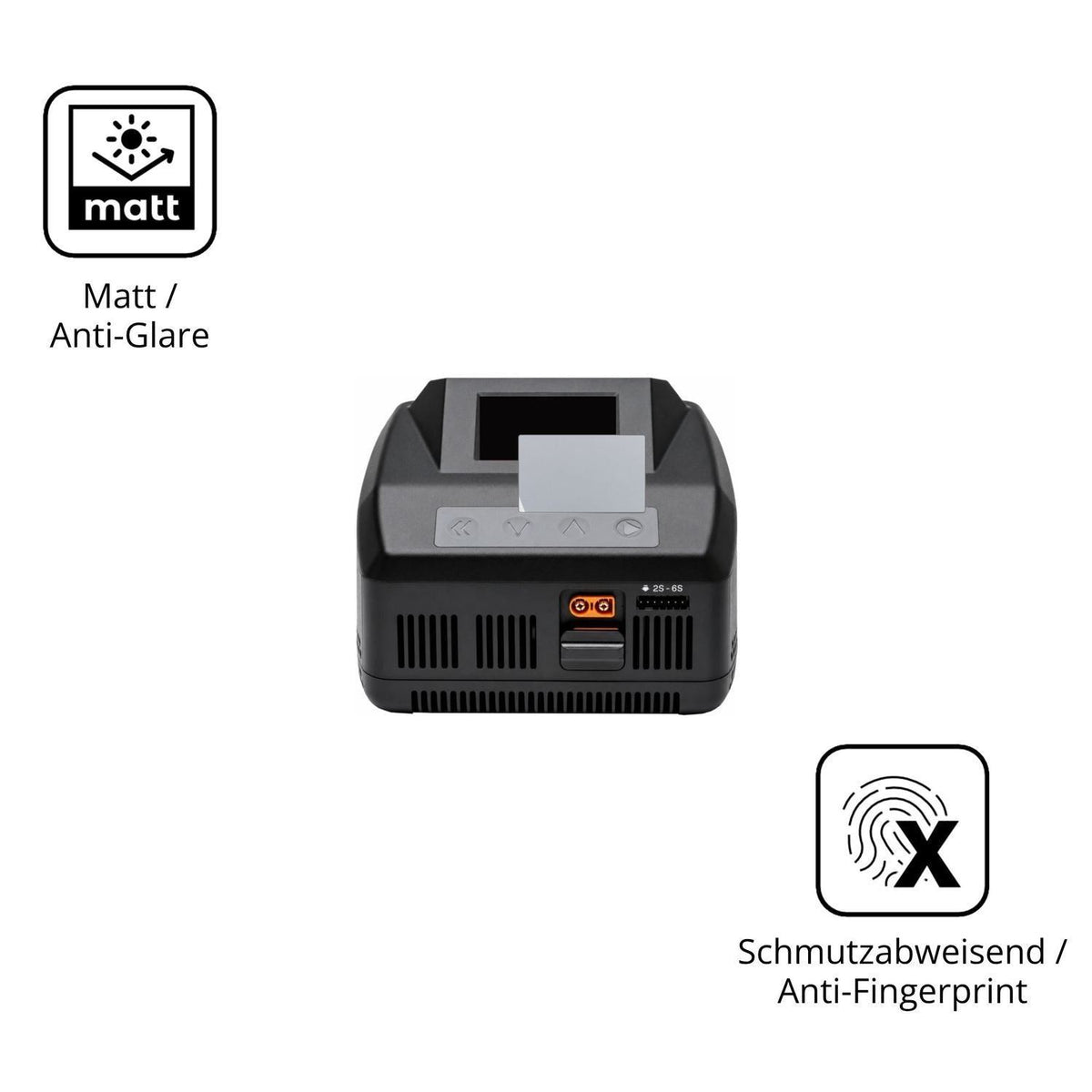 4x Schutzfolie matt für Spektrum Smart Charger S11 (5)