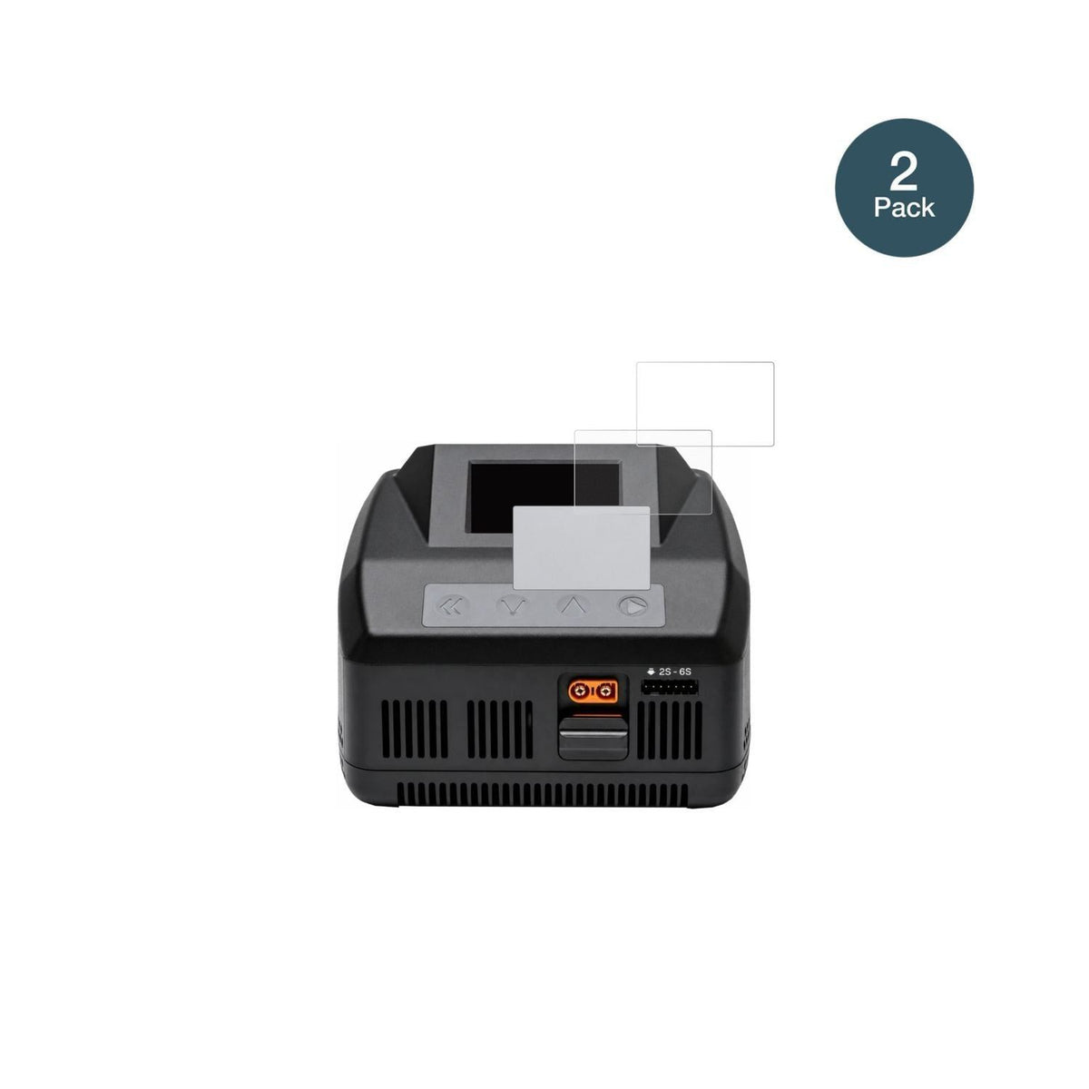 2x 9H Schutzfolie matt für Spektrum Smart Charger  (2)