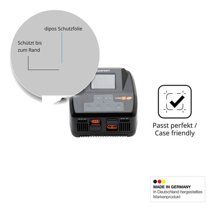 2x 9H Schutzfolie matt für Spektrum Smart Charger  (6)