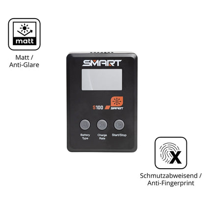 2x 9H Schutzfolie matt für Spektrum Smart Charger  (5)