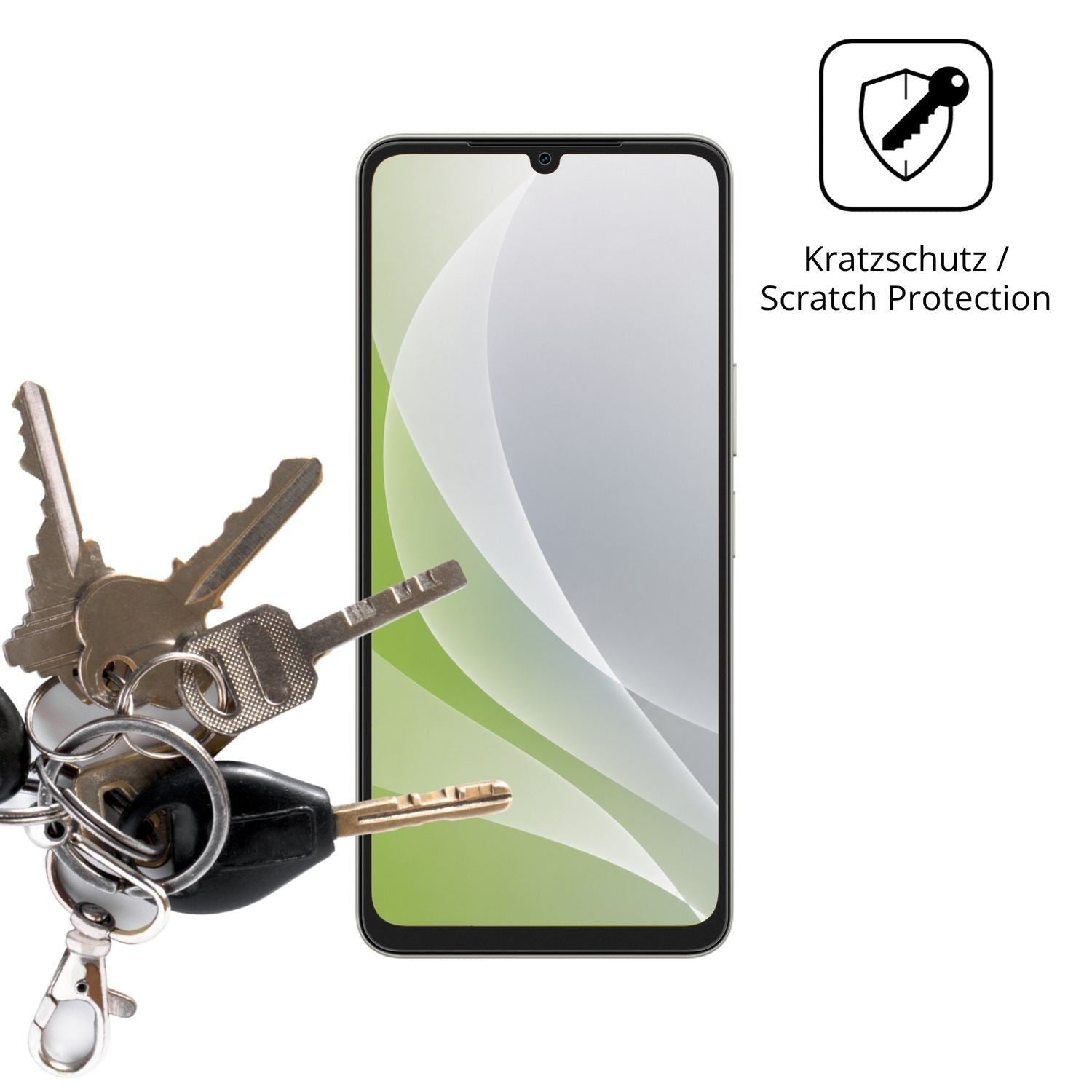 4x Schutzfolie matt für Vivo Y6e Display-Schutzfol (4)