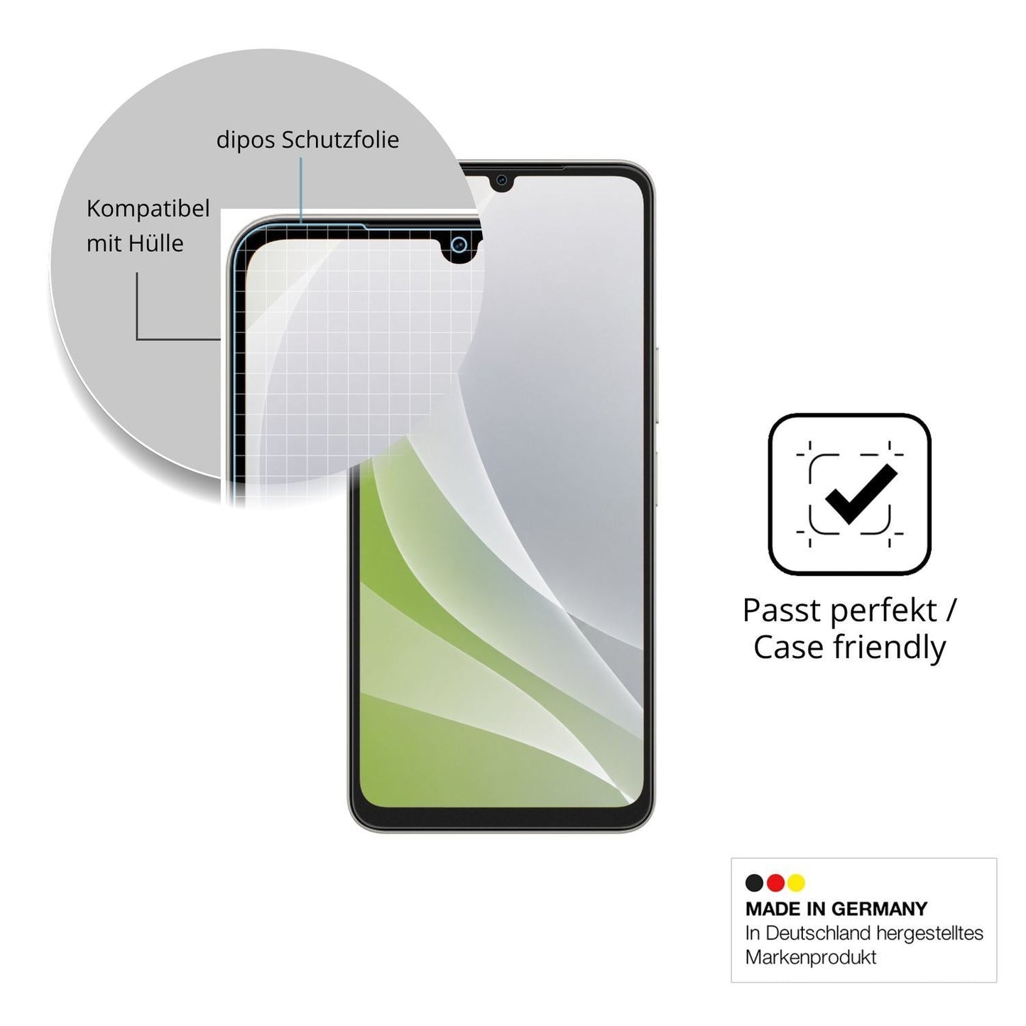 4x Schutzfolie matt für Vivo Y6e Display-Schutzfol (6)