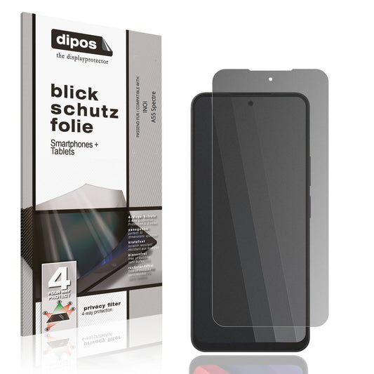 Blickschutzfolie für INOI A55 Spectre matt Schutzf (1)