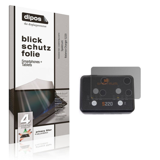 Blickschutzfolie für Spektrum Balance Charger S220 (1)