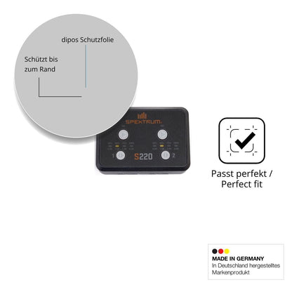 Blickschutzfolie für Spektrum Balance Charger S220 (4)