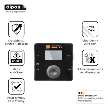 4x Schutzfolie matt für Spektrum Smart Charger S15 (7)