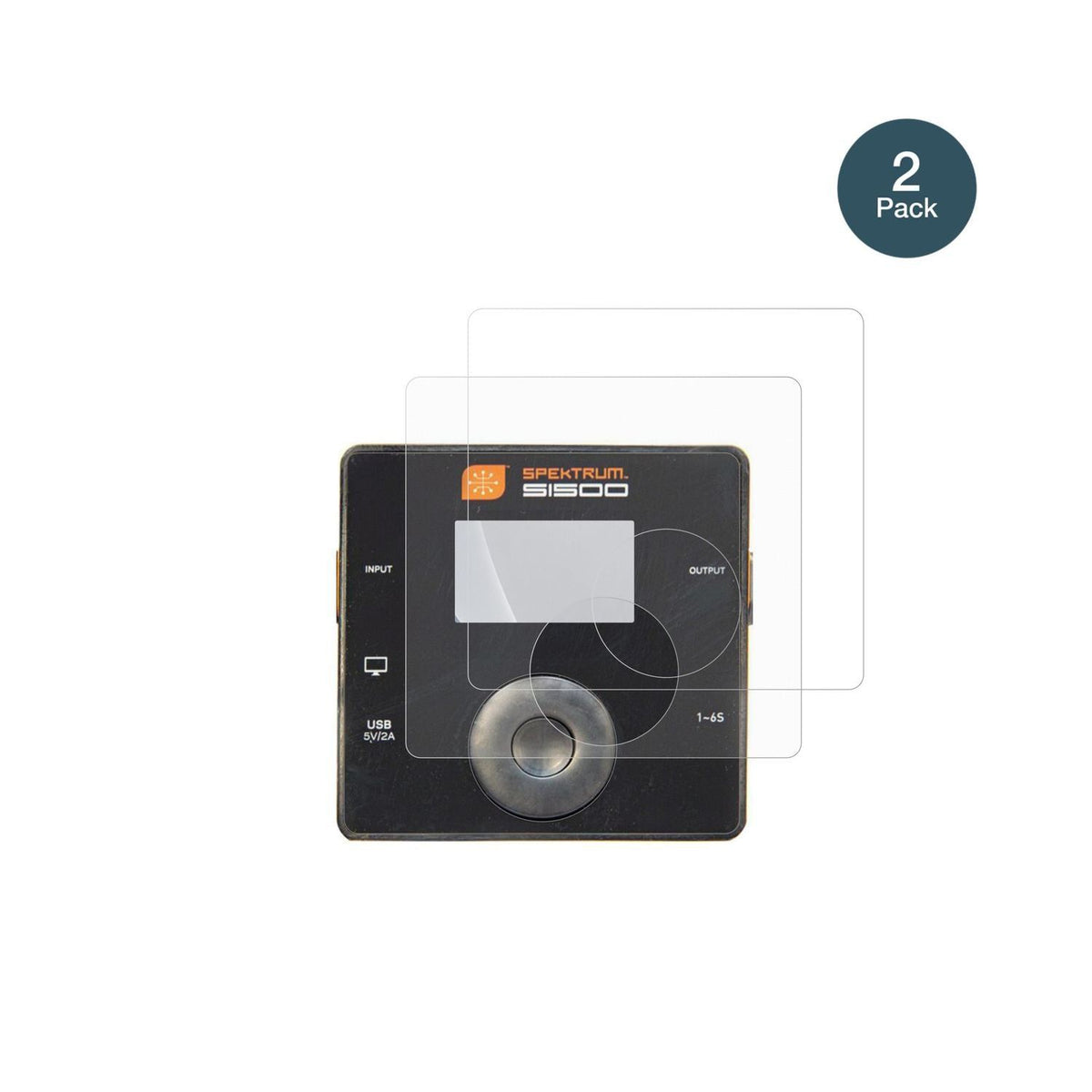2x 9H Schutzfolie matt für Spektrum Smart Charger  (2)