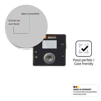 2x 9H Schutzfolie matt für Spektrum Smart Charger  (6)