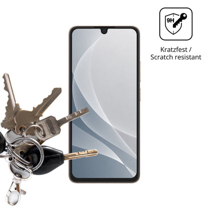 2x 9H Schutzfolie matt für Xiaomi Redmi 17C Panzer (3)