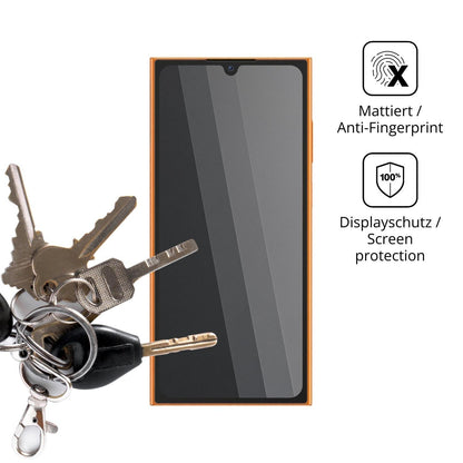 Blickschutzfolie für Oukitel C62 GT matt Schutzfol (3)