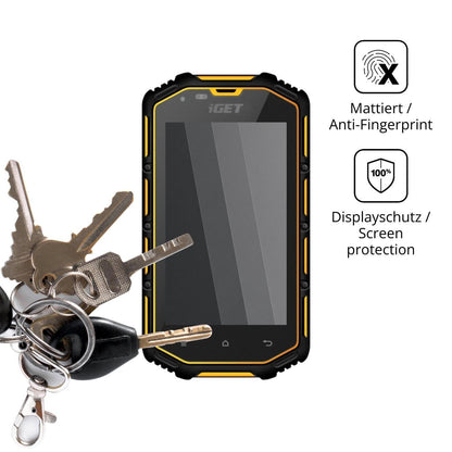 Blickschutzfolie für iGET Armor T40 matt Schutzfol (3)