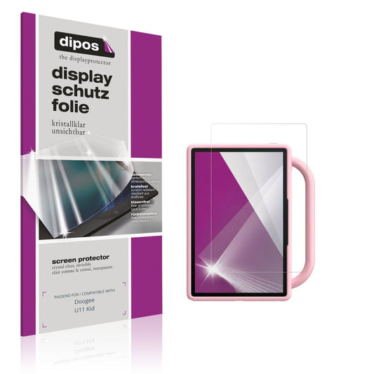 2x Schutzfolie klar für Doogee U11 Kid Display-Sch (1)