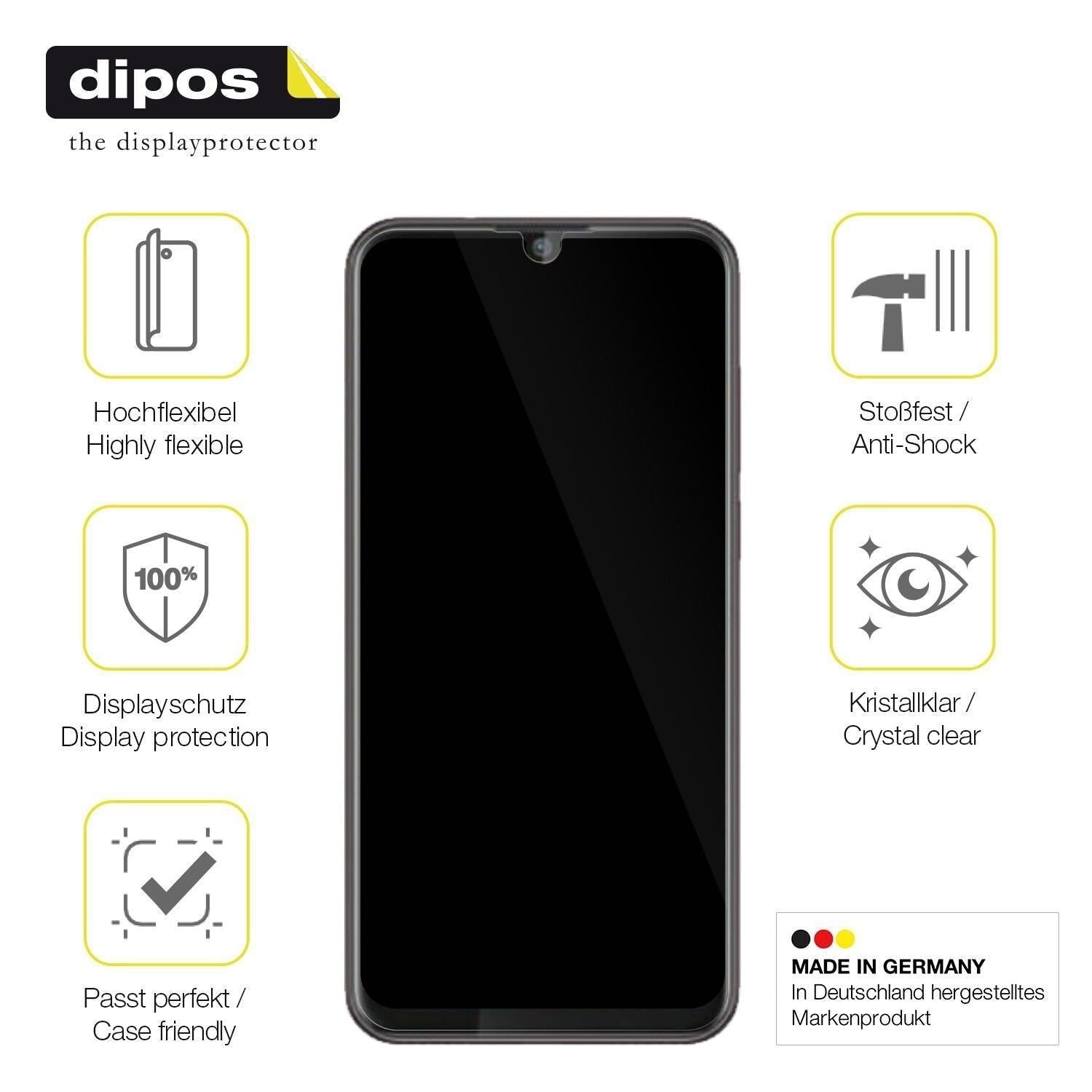 2x 3D Full Cover Schutzfolie für Walton Primo R6 m (7)