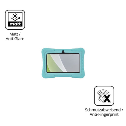2x Schutzfolie matt für SaveFamily Kids Tablet 7 D (5)