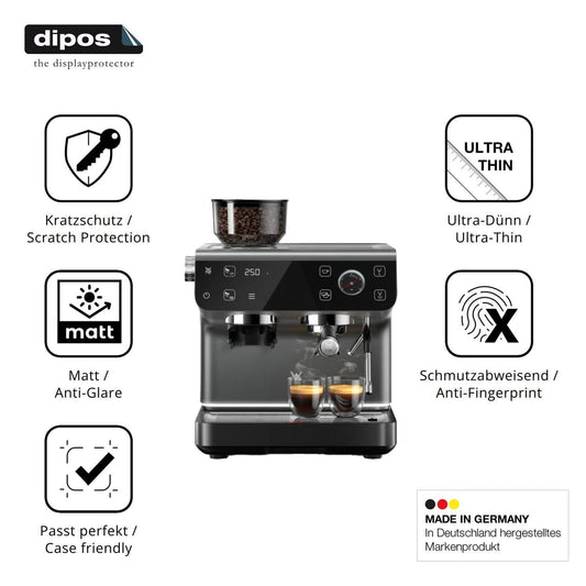 2x Schutzfolie matt für WMF Espresso Pro Display-S (1)