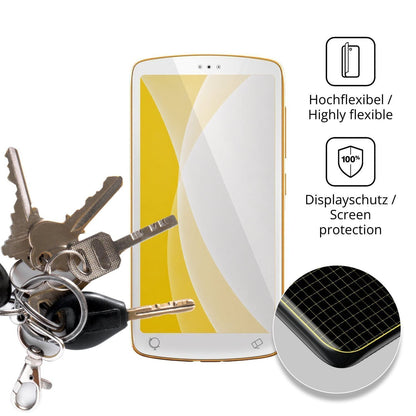 2x 3D Full Cover Schutzfolie für TIMMKOO K1 (3)
